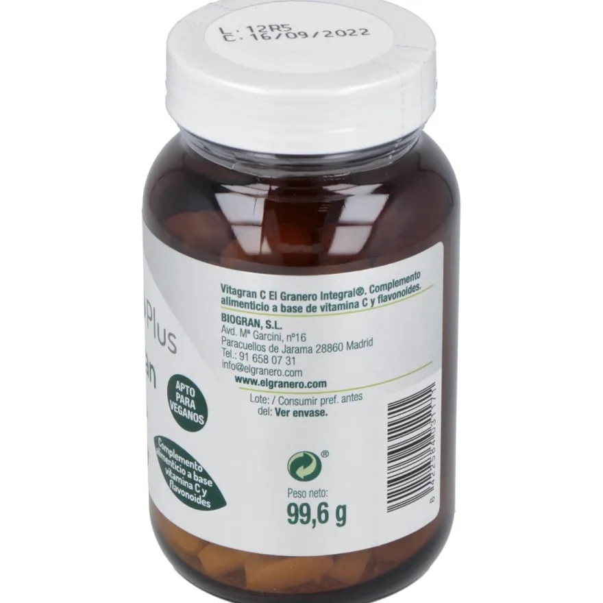 Vitagran C (Vit.C Forte + Bioflav.750Mg.) 120Comp.