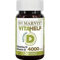 Vitahelp Vitamina D 4000 Ui en Cápsulas - Marnys
