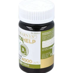 Vitahelp Vitamina D 4000 Ui en Cápsulas - Marnys