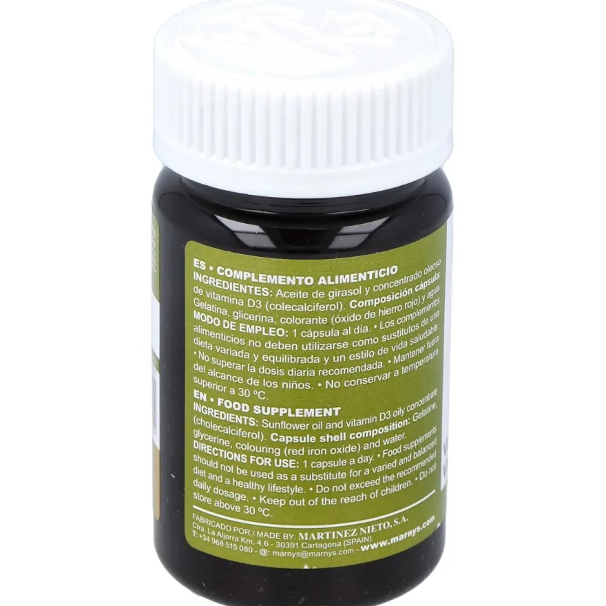 Vitahelp Vitamina D 4000 Ui en Cápsulas - Marnys