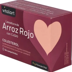Vitalart Levadura De Arroz Rojo Con Q10 60Comp.