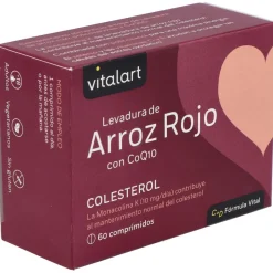 Vitalart Levadura De Arroz Rojo Con Q10 60Comp.