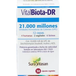 Vitalbiota - Dr 30cap. (refrigeracion) - Sura Vitasan