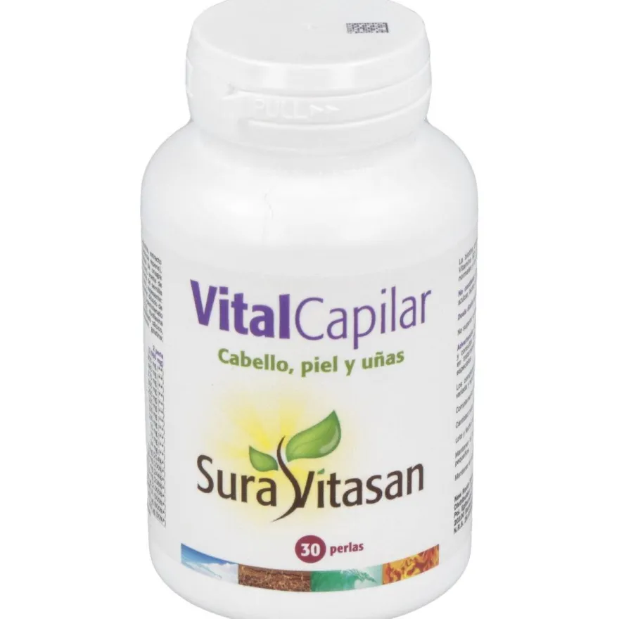 Vital Capilar Cabello,Piel Y Uñas 30Perlas