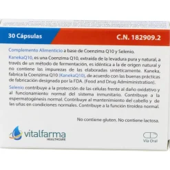 Vitalfarma Coenzima Q10 Select 40 Mg 30 Capsulas