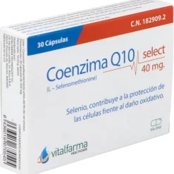 Vitalfarma Coenzima Q10 Select 40 Mg 30 Capsulas
