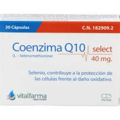Vitalfarma Coenzima Q10 Select 40 Mg 30 Capsulas