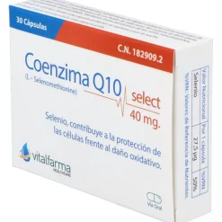 Vitalfarma Coenzima Q10 Select 40 Mg 30 Capsulas