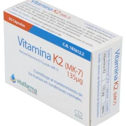 Vitalfarma Vitamina K2 135 Mcg 30 Capsulas