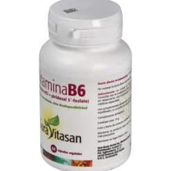 Vitamina B6 60caps - Sura Vitasan