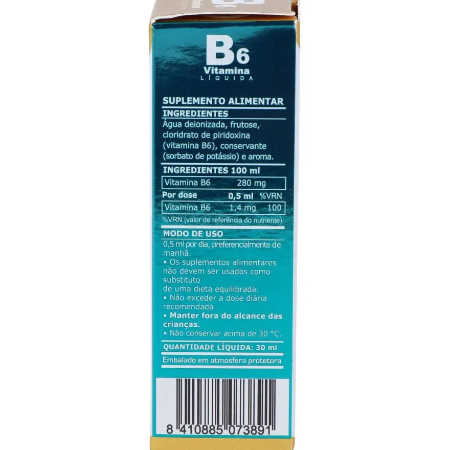 Vitamina B6 Liquida 30Ml.