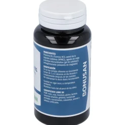 Vitamina B1 Tiaminaulas Vegetales 60caps - Bonusan