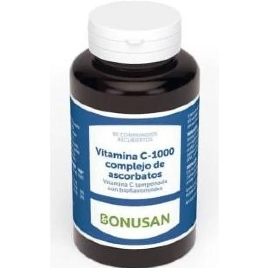 Vitamina C 1000 Complejo de Ascorbatos 90comp - Bonusan