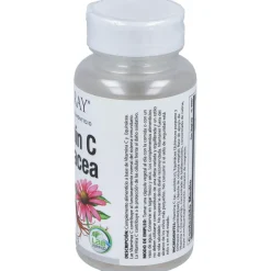 Vitamina C 500mg + Echinacea 300mg. 60cap - Solaray