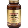 Vitamina C 500mg Masticable Sabor Arándano y Frambuesa 90comp - Solgar