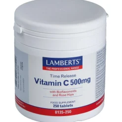 Vitamina C 500mg. Time Lib. Sostenida 250 Comp - Lamberts