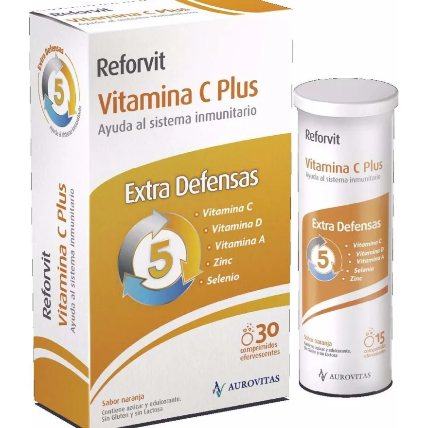 Vitamina C Plus 15 Tabletas - Reforvit
