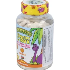 Vitamina C Rex 100 Dinosaurios Masticables Kal - Solaray