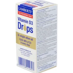 Vitamina D3 en Gotas 20ml - Lamberts