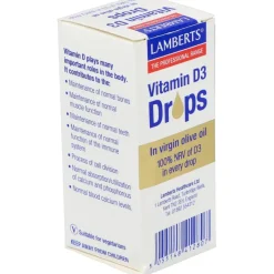 Vitamina D3 en Gotas 20ml - Lamberts