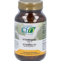 Vitamina D3+k2 60caps - Cfn
