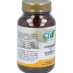 Vitamina D3+k2 60caps - Cfn
