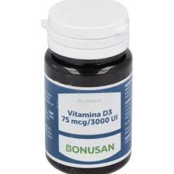 Vitamina D3 75mcg 60caps - Bonusan