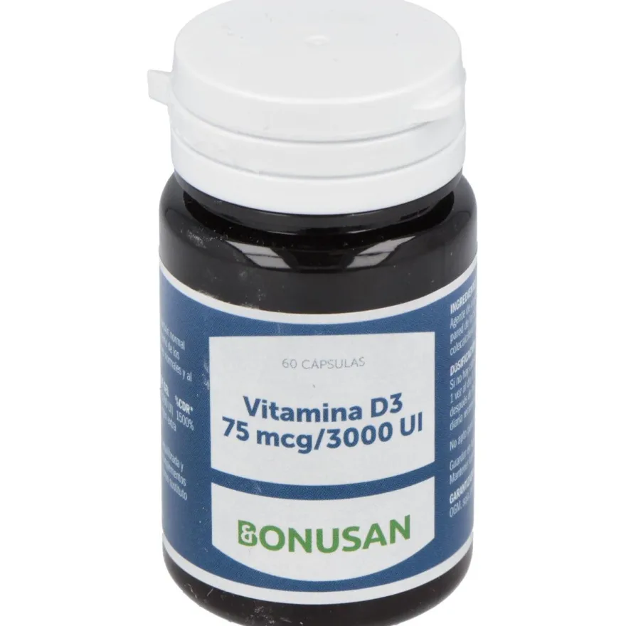 Vitamina D3 75mcg 60caps - Bonusan
