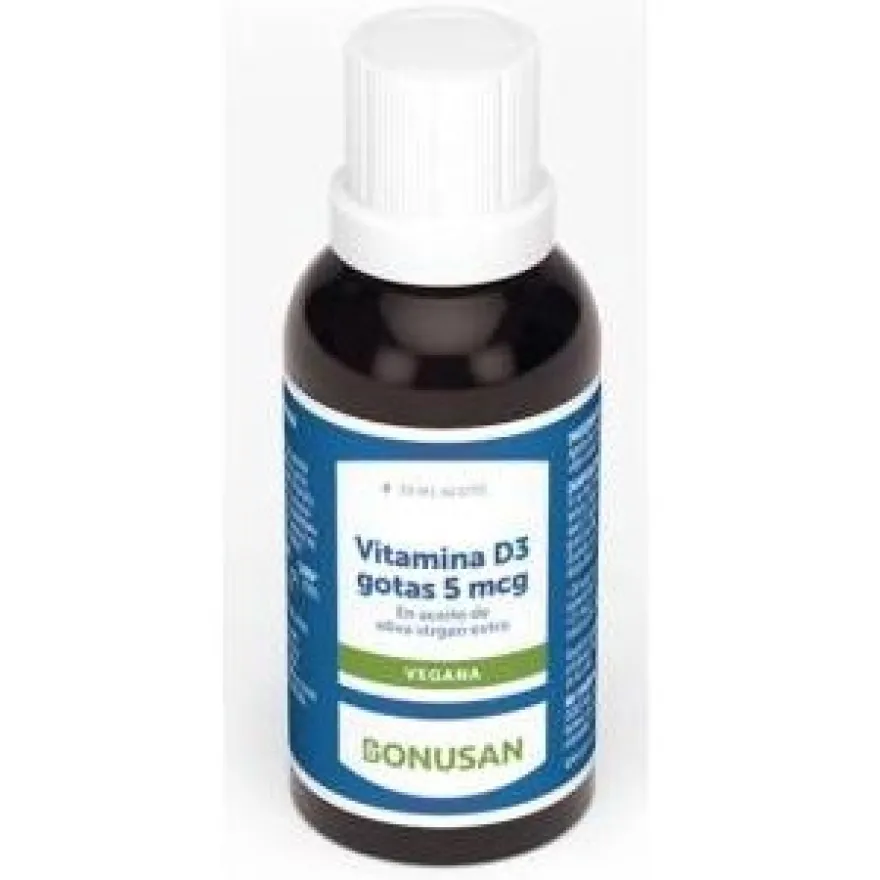 Vitamina D3 5mcg Gotas 30ml. 2 - Bonusan