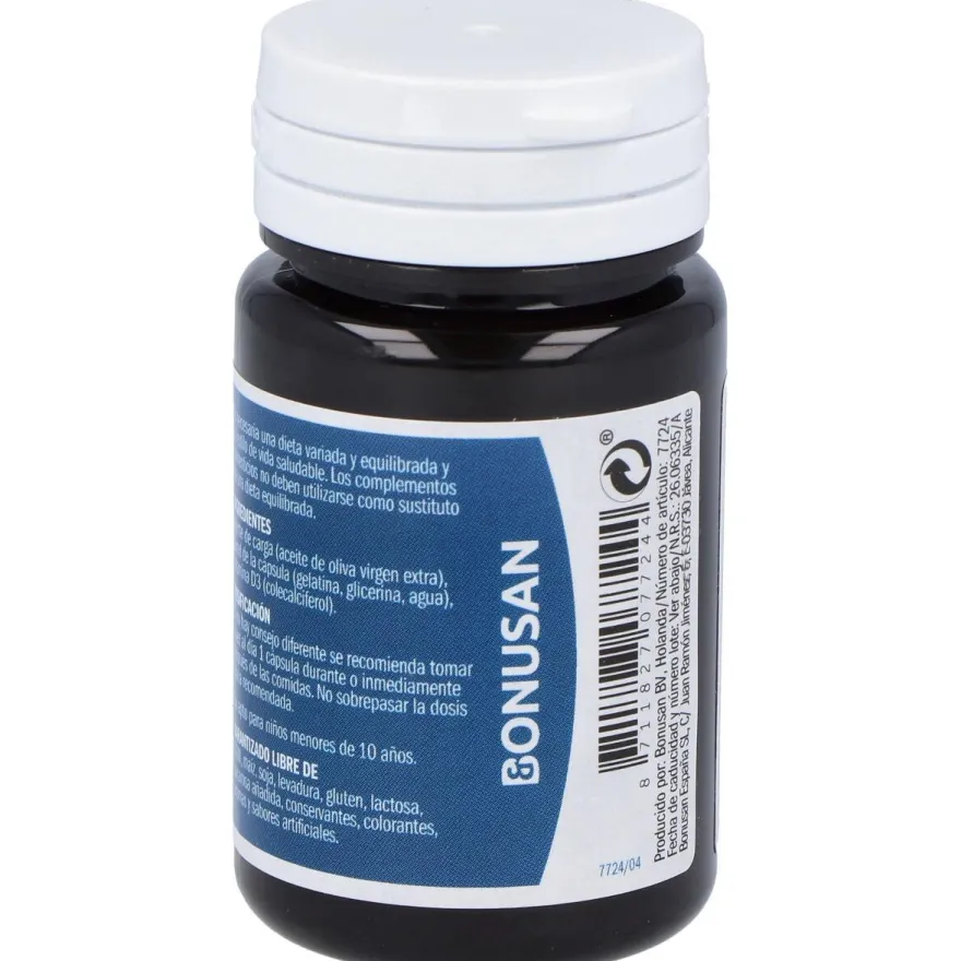 Vitamina D3 25 Mcg/1000 u 90 Caps - Bonusan