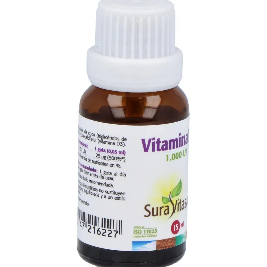 Vitamina D3 15 ml - Sura Vitasan