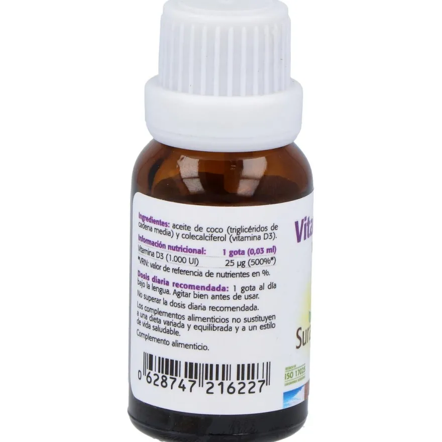 Vitamina D3 15 ml - Sura Vitasan