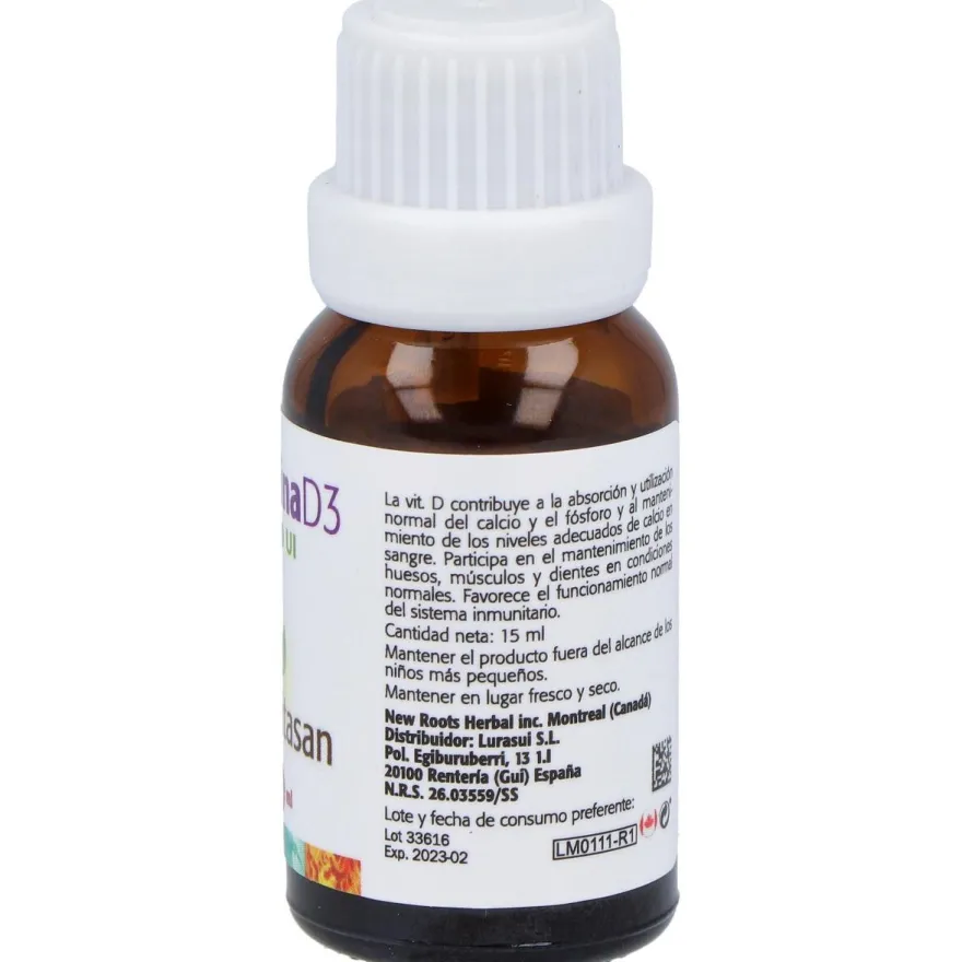 Vitamina D3 15 ml - Sura Vitasan