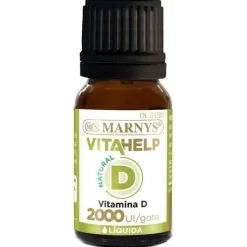 Vitamina D 2000ui Líquida Línea Vitahelp 10ml - Marnys