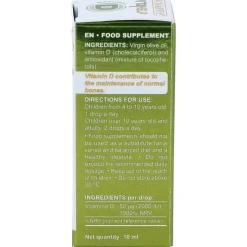 Vitamina D 2000ui Líquida Línea Vitahelp 10ml - Marnys