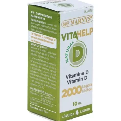 Vitamina D 2000ui Líquida Línea Vitahelp 10ml - Marnys