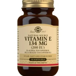 Vitamina e 200ui (134mg) 50cap.blanda - Solgar