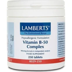 Vitamin B50 Complex 60tab 8029 - Lamberts