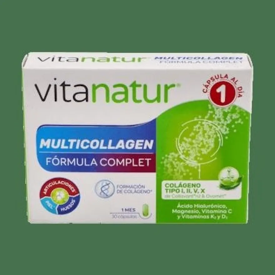 Vitanatur Multicollagen 30 Cápsulas - Otras Marcas