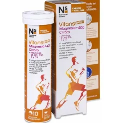 Vitans Sport Magnesio +400 Citrato 10 Comprimidos Efervescente - Ns