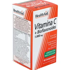 Vit C + Bioflavonoides 60comp - Health Aid