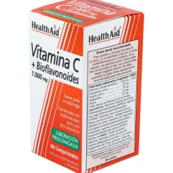 Vit C + Bioflavonoides 60comp - Health Aid