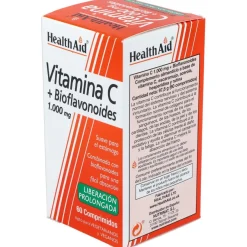 Vit C + Bioflavonoides 60comp - Health Aid