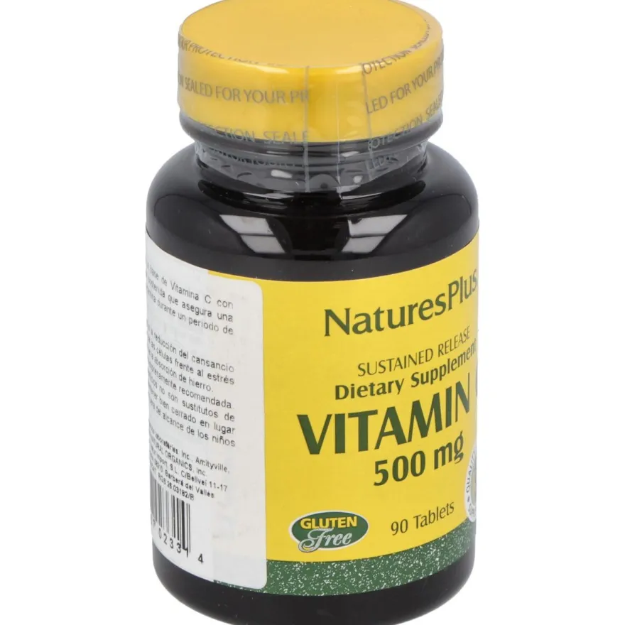 Vit. C 500Mg + Escaramujo (Accion Retard.) 90Comp
