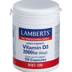 Vit D3 2.000 Ui 120caps - Lamberts