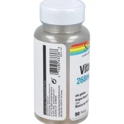 Vit. e (100% D - Alfa Tocoferoles) 50perlas - Solaray