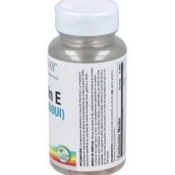 Vit. e (100% D - Alfa Tocoferoles) 50perlas - Solaray