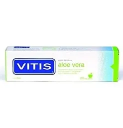 Vitis Aloe Vera Pasta Dentifrica (1 Envase 100 Ml Sabor Manzana)