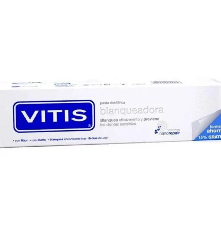 Vitis Blanqueadora Pasta Dentifrica (1 Envase 150 ml) - Dentaid