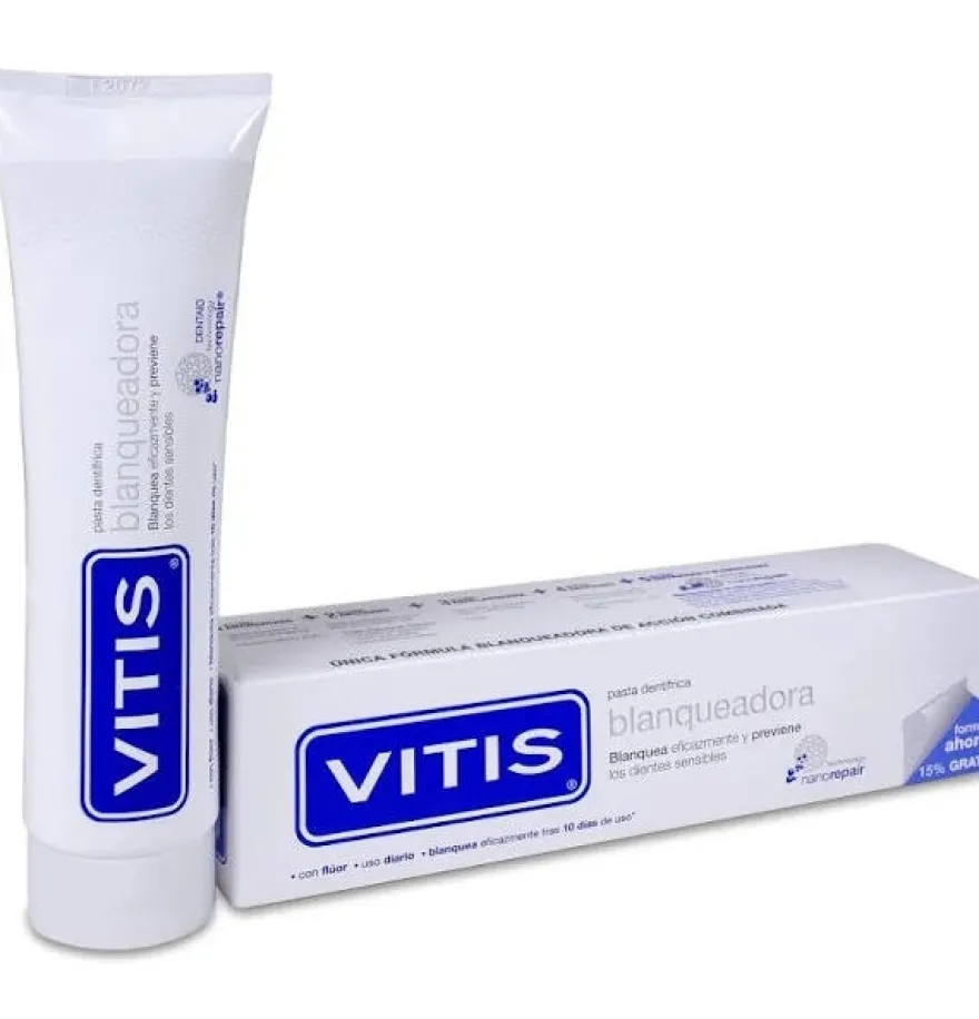 Vitis Blanqueadora Pasta Dentifrica (1 Envase 150 ml) - Dentaid